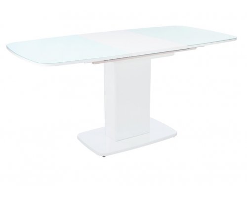 Раздвижной обеденный стол Leset Денвер 1Р (белый лак)